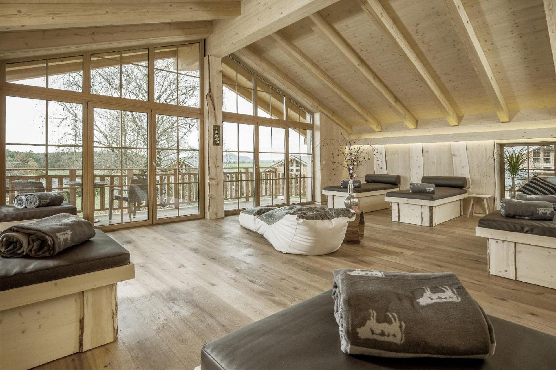 Wellness-Appartements Berchtesgadener Land Ainring Exterior foto